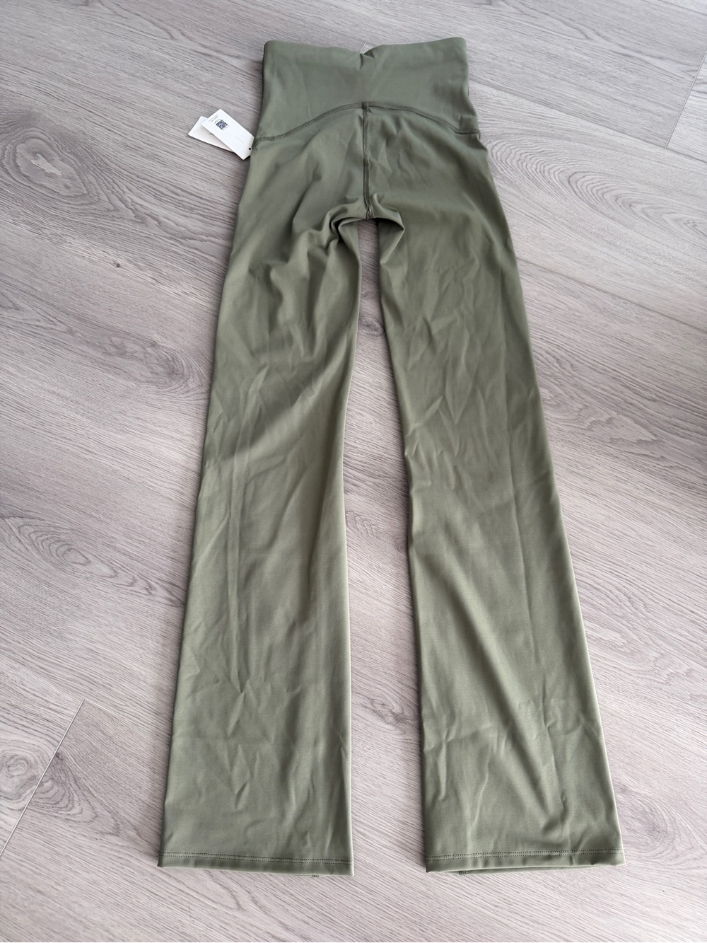 SPANX Olive Boot-Cut High Waist Flare Pants